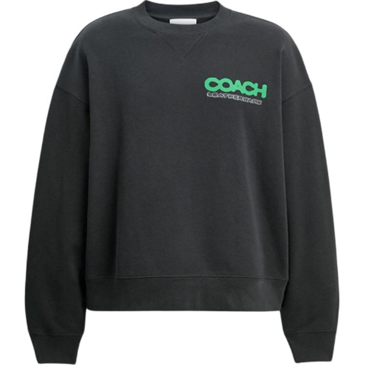 Мужской свитшот COACH FW25 (черный)