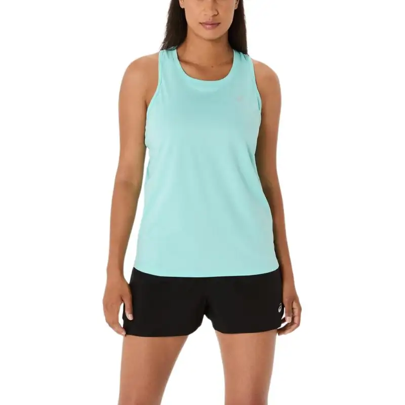 ASICS Sleeveless Sports Shirt Solid Color Women's