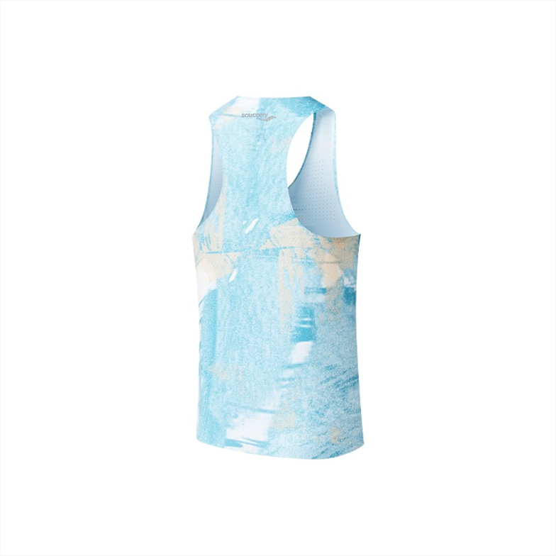 Saucony Running Tank Top Women’s Blue Moon