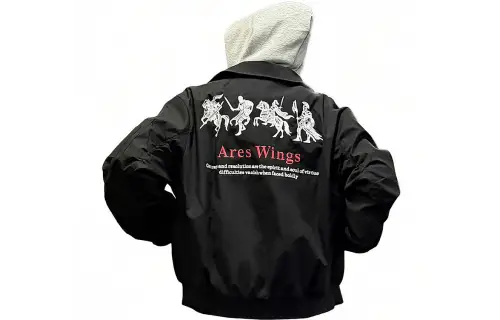 ZIAREL Retro design fashionable windproof keep warm comfortable jacket for men and women, American style, with embroidery, high-quality style, loose fit, oversize
