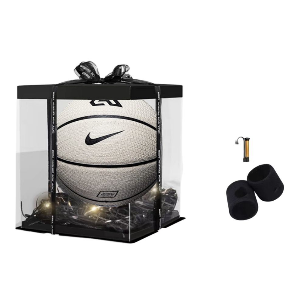 Nike Rubber Basketball Beige Size 7 Training Unisex China Mainland Version
