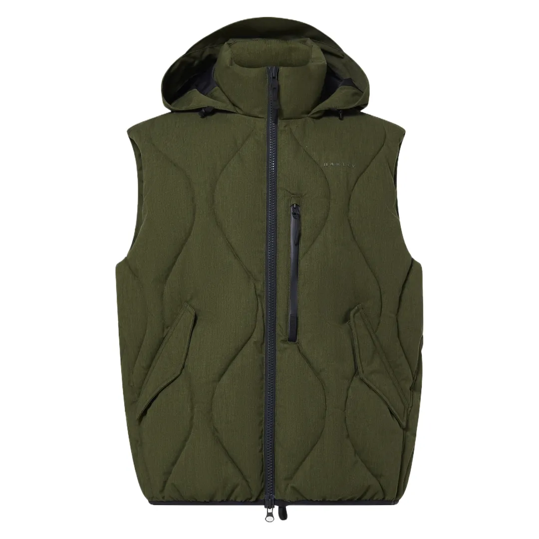Oakley Down Vests Men's Army Green Moderate Other