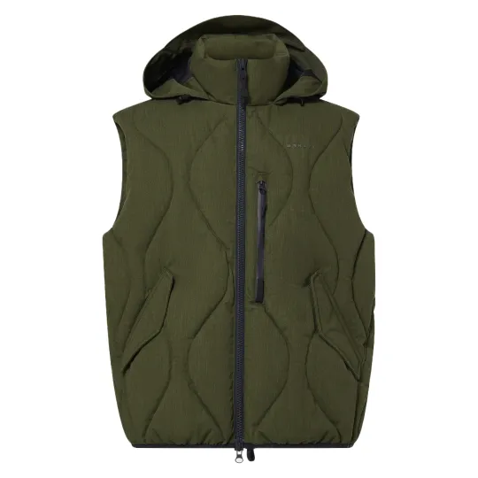 Oakley Down Vests Men's Army Green Moderate Other