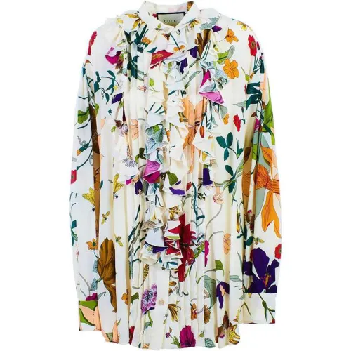 GUCCI Shirts Women's Multicolor Crew Neck Moderate Other