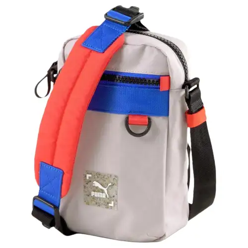 PUMA Fabric, Polyester Shoulder Bag, Crossbody Bag Regular Unisex White