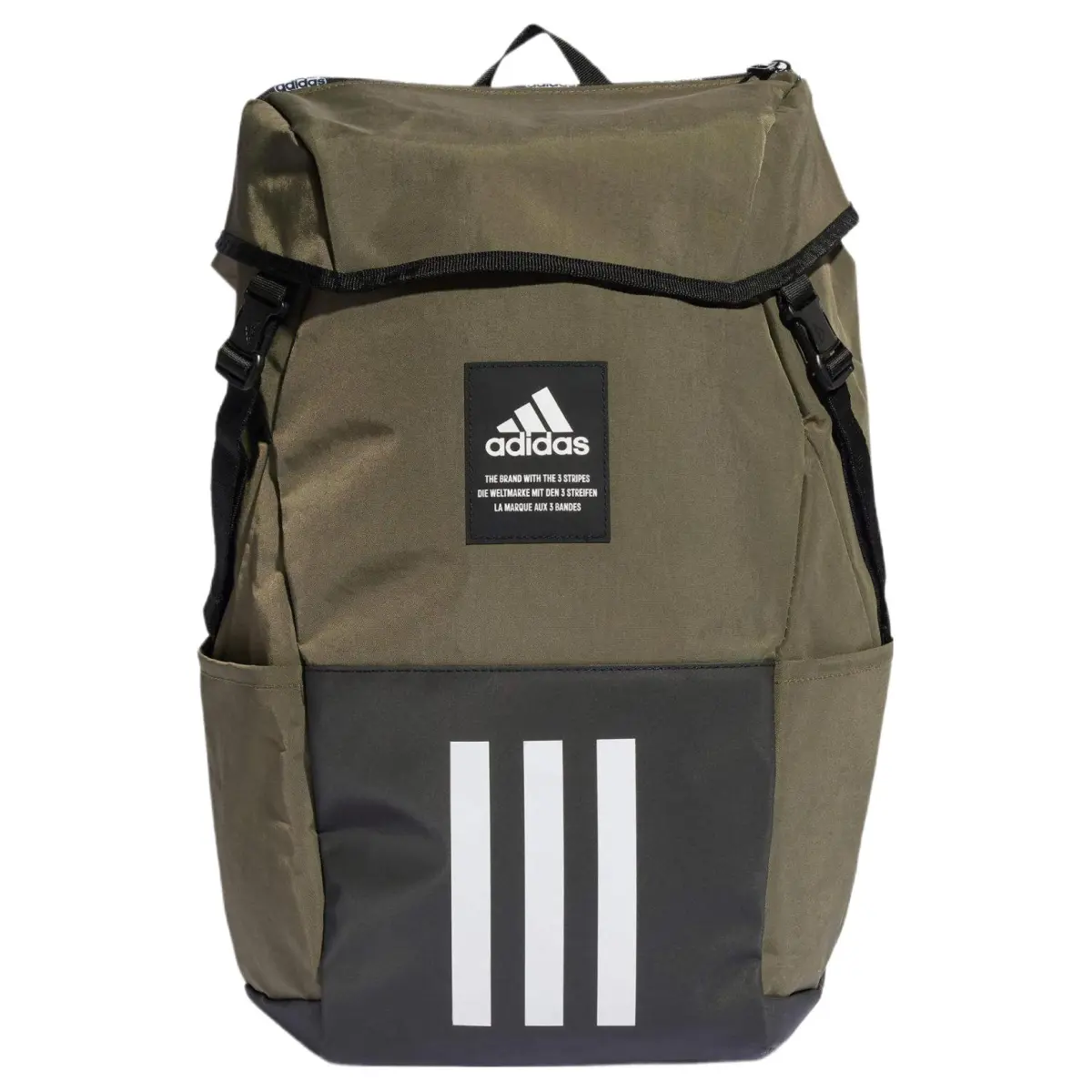 Adidas Polyester & Nylon With Textile Backpack Unisex Army Green