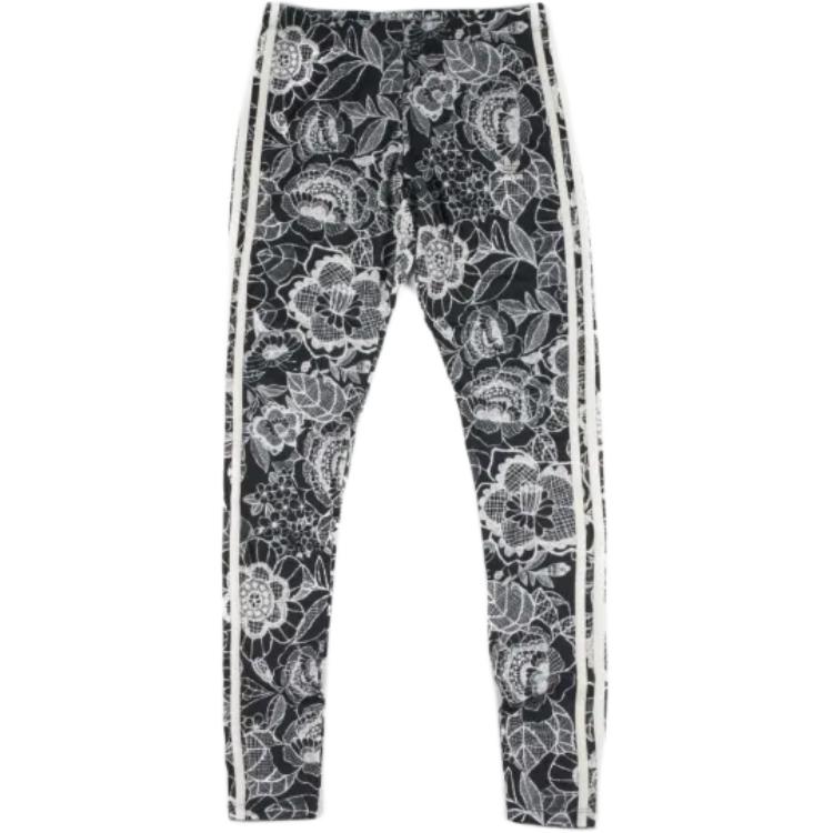 Женские штаны adidas originals (черно-белые)