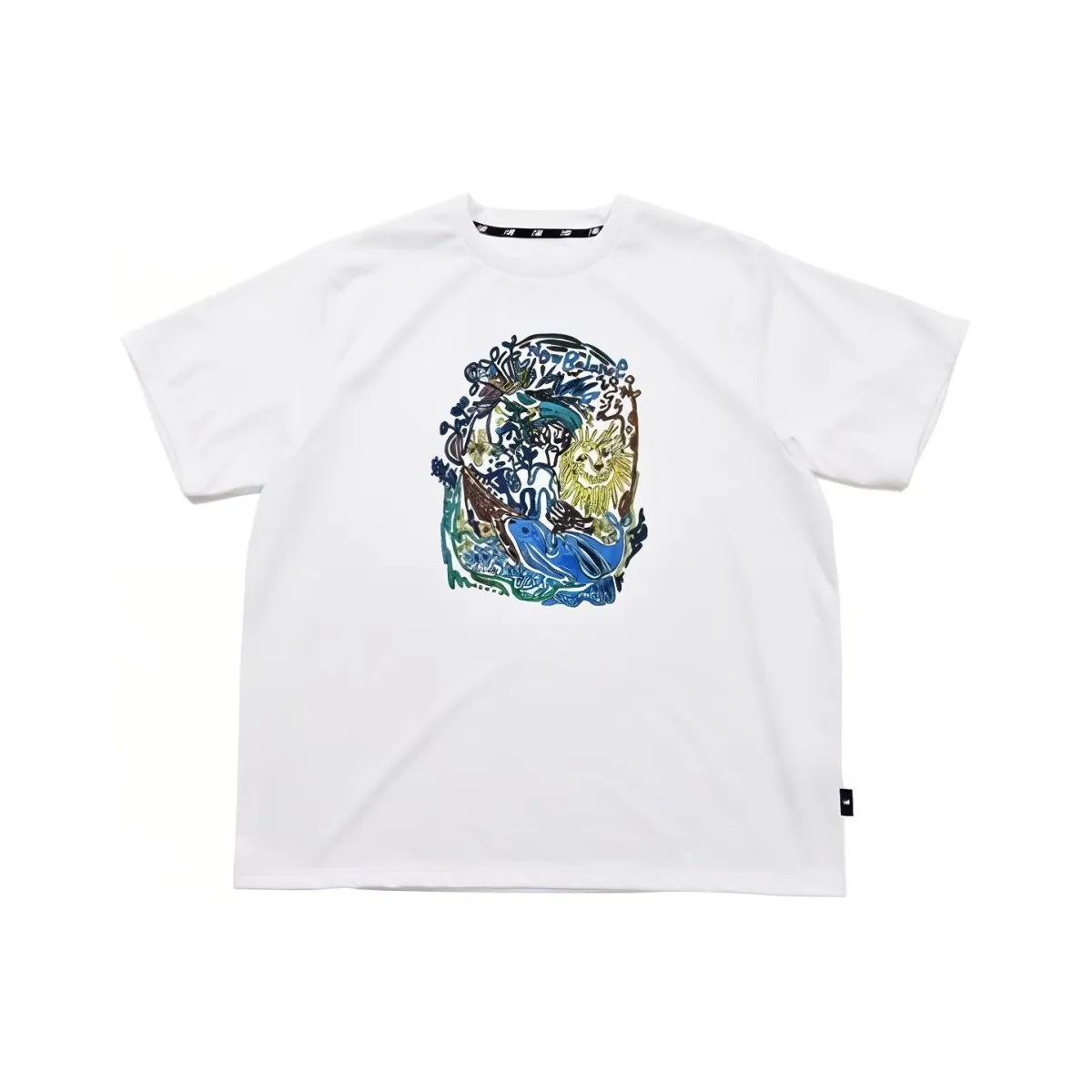 New Balance New Balance Paralym Art 9BOX T Shirt Men's White
