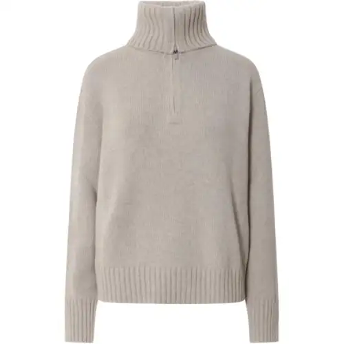 Loro Piana Sweaters Women's Beige Turtleneck Moderate Other