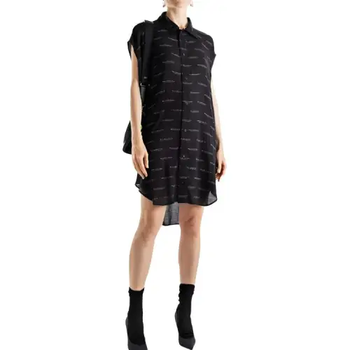 Balenciaga Sleeveless Dress Loose Fit Women's