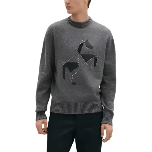 HERMES FW25 Cashmere Sweater Men's