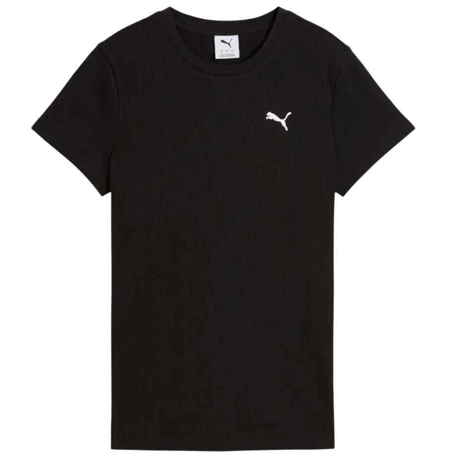 PUMA Playera Essentials Elevated Rib Para Mujer