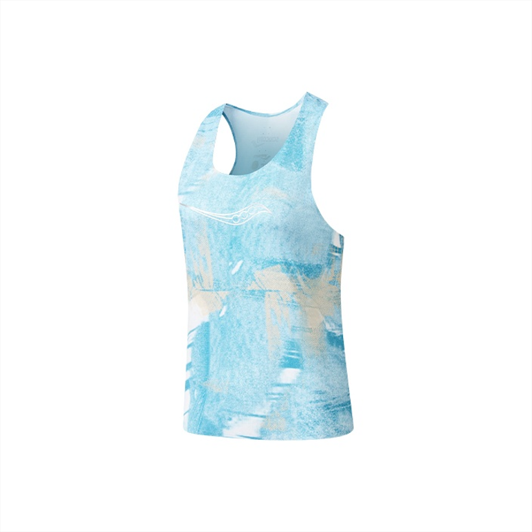 Saucony Running Tank Top Women’s Blue Moon
