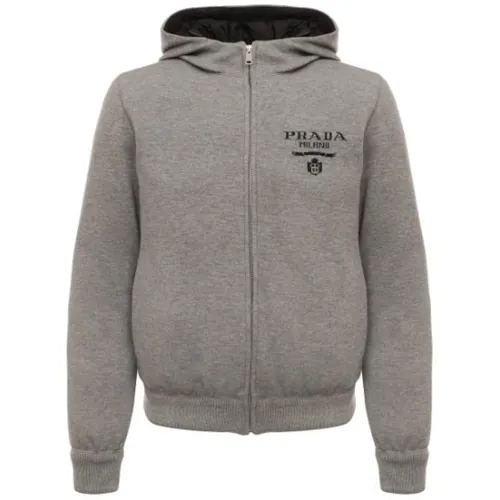 Prada cashmere-blend hoodie