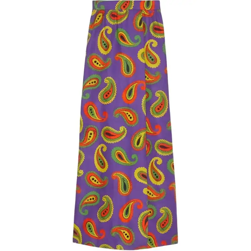 GUCCI Casual Long Skirt Women's Purple