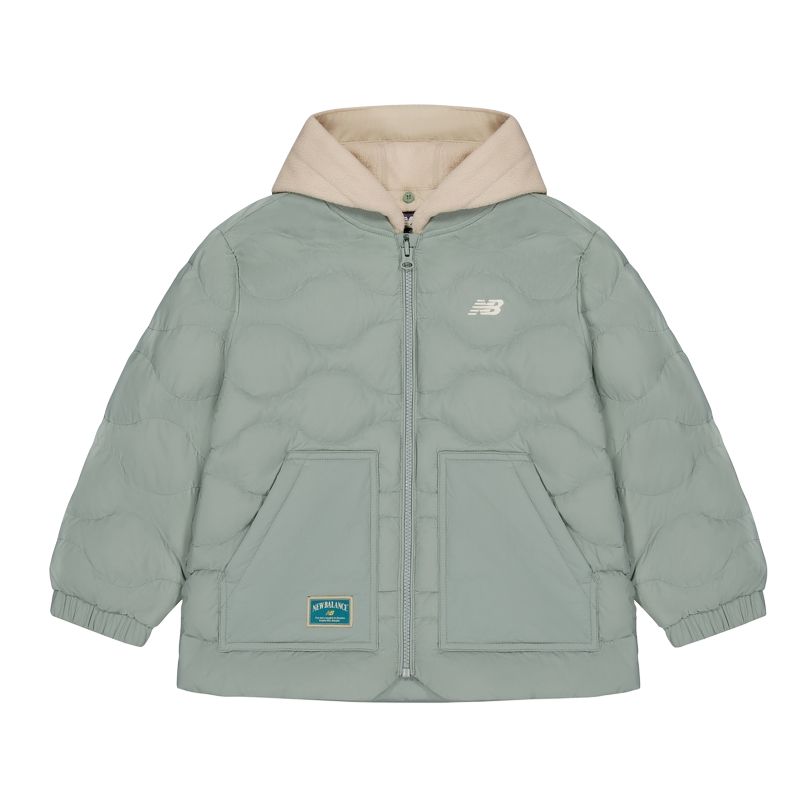 Детский пуховик New Balance (разноцветный)