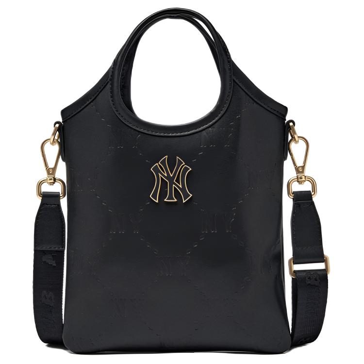 Женские сумка MLB 25FW-TOTE (бежево-коричневая)
