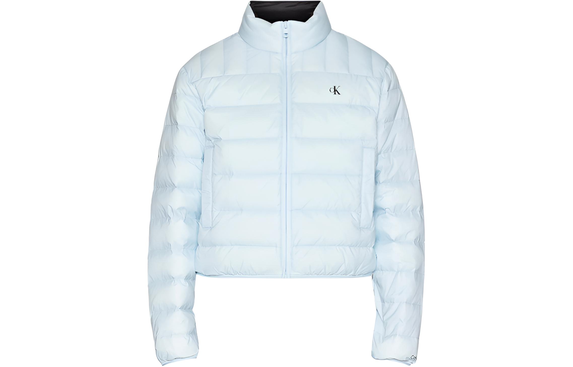 Женский пуховик CALVIN KLEIN Down Jacket (голубой)