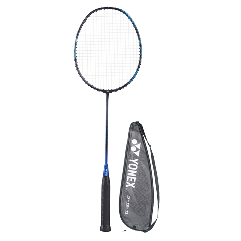 YONEX Heavenly Axe AX TGHDEX Badminton Rackets Entry level 10mm Extended Length Single Racket Black Blue