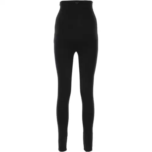 PRADA Casual Pants Women's Black Moderate Slim Fit Pants