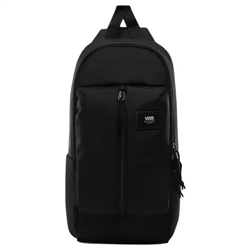 Vans Solid Color Sling Bag Unisex Black