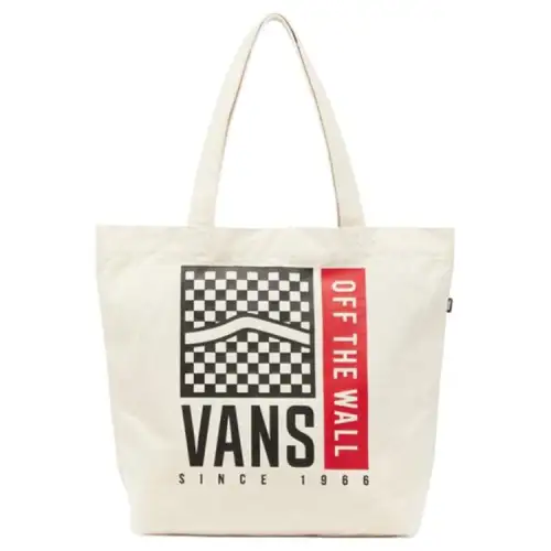 Vans Canvas Shoulder Bag, Handbag Regular Unisex Ecru