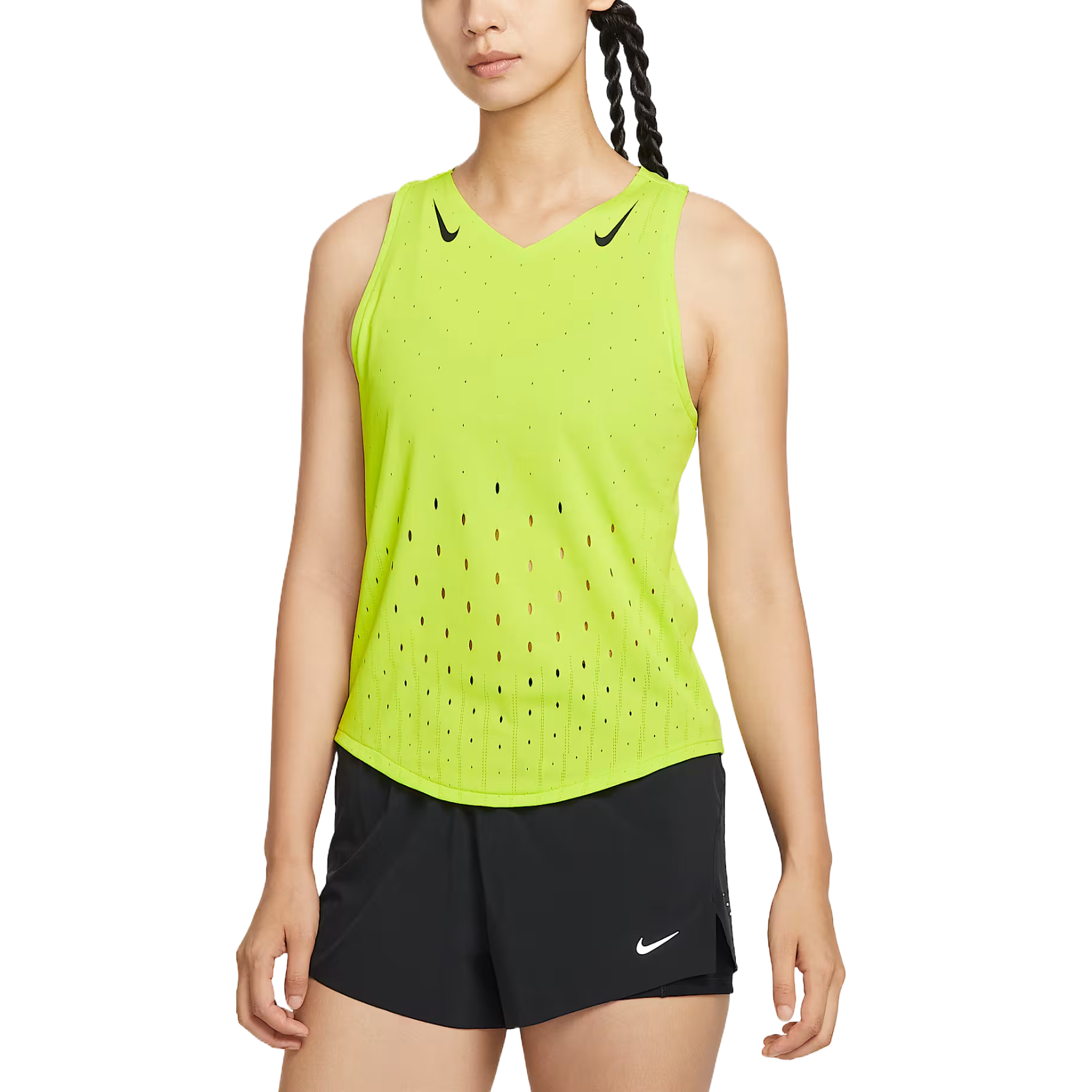Женская футболка Nike AEROSWIFT Dri-FIT ADV (розовая)