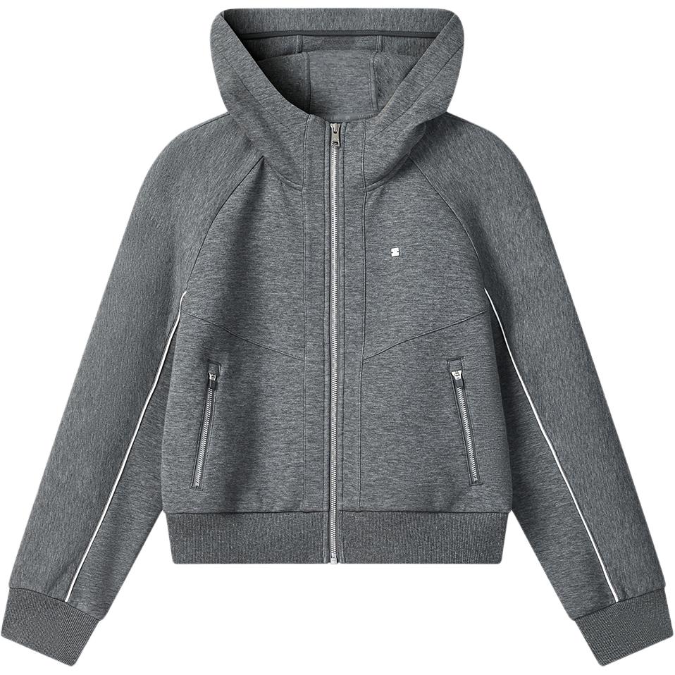 Женское худи Fila White (серое)