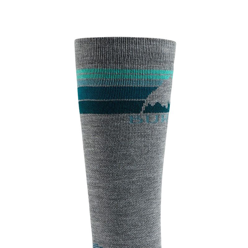 BURTON BRND Ski Socks Women’s 1 Pack Gray Blue