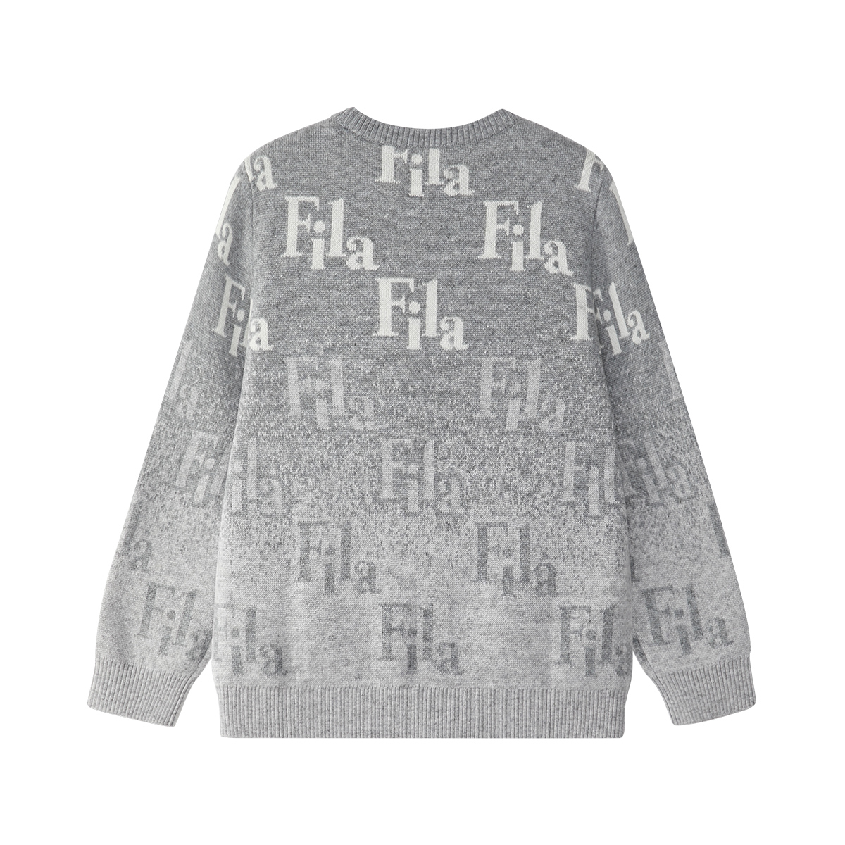 Мужской свитер Fila KIDS WHITE LINE (серый) — фото 2