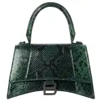 Balenciaga Cow Leather Crossbody Handbag Small Women's Green