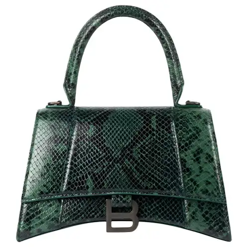 Balenciaga Cow Leather Crossbody Handbag Small Women's Green