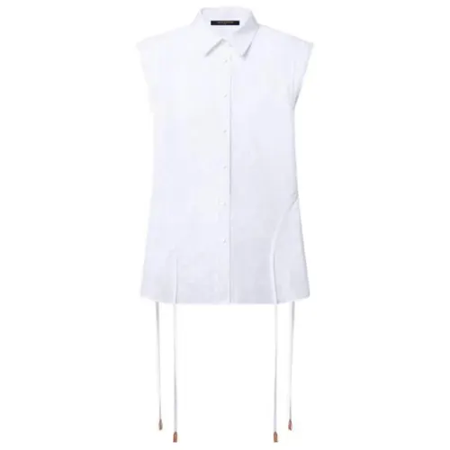 LOUIS VUITTON Summer Stardust Shirt Women's White