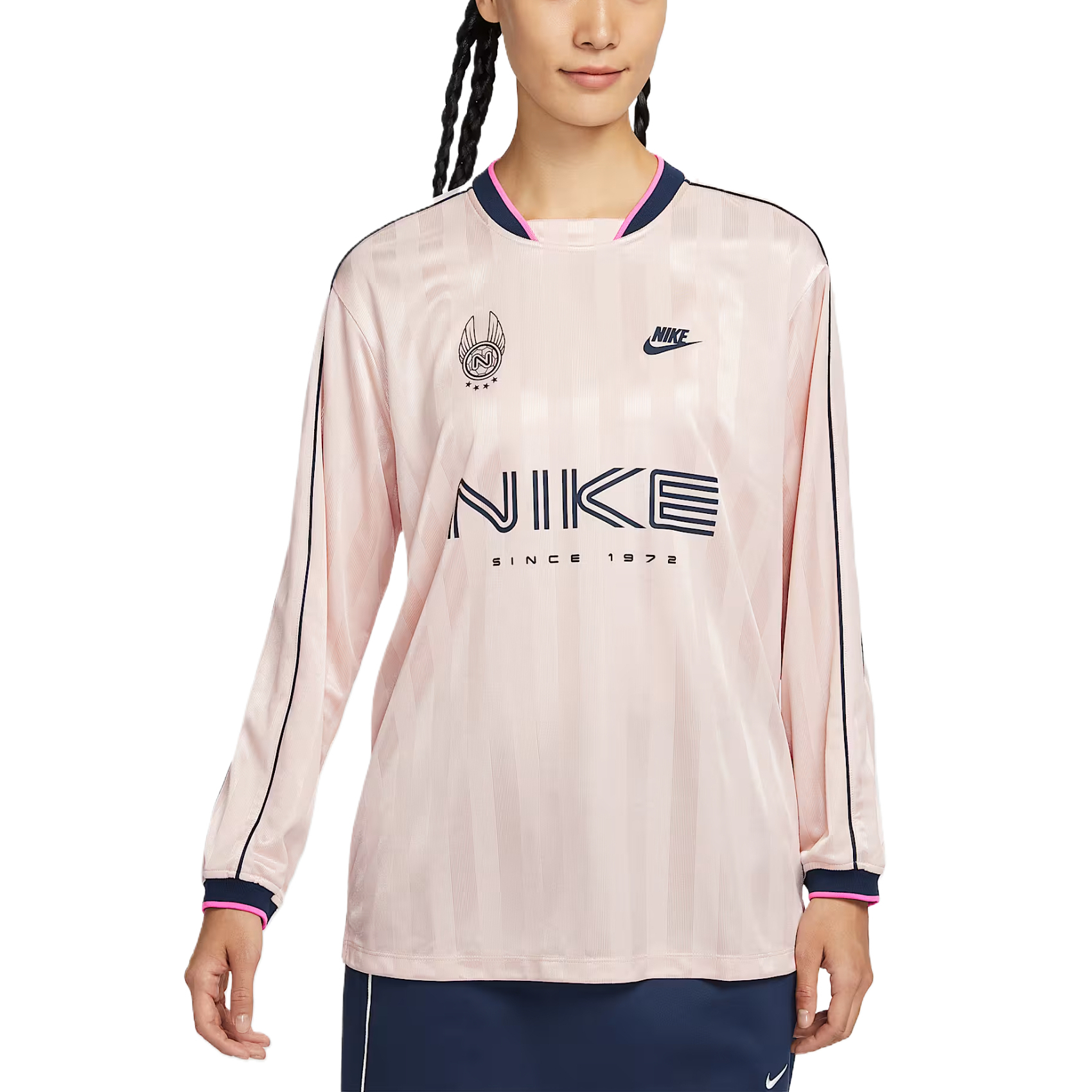 Женская футболка Nike Про-фитнес (черная)