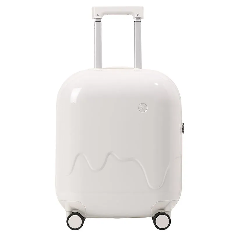 Lie North ABS+PC Suitcase Luggage 20 Inch, 24 Inch, 28 Inch Unisex White/Pink/Green/Yellow