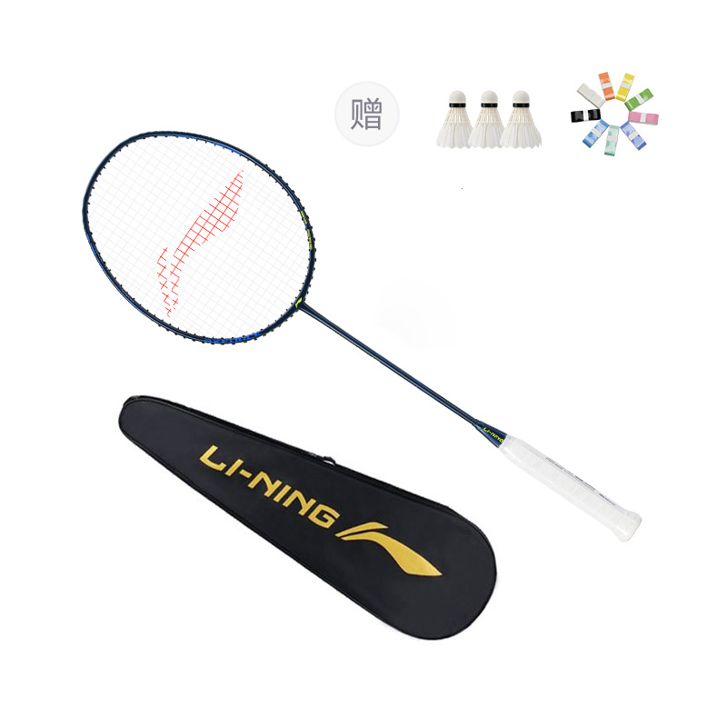 Li Ning Thunder 10 Full Carbon Badminton Rackets Offensive Type Heavy Head, Stiff Shaft Entry level 675MM