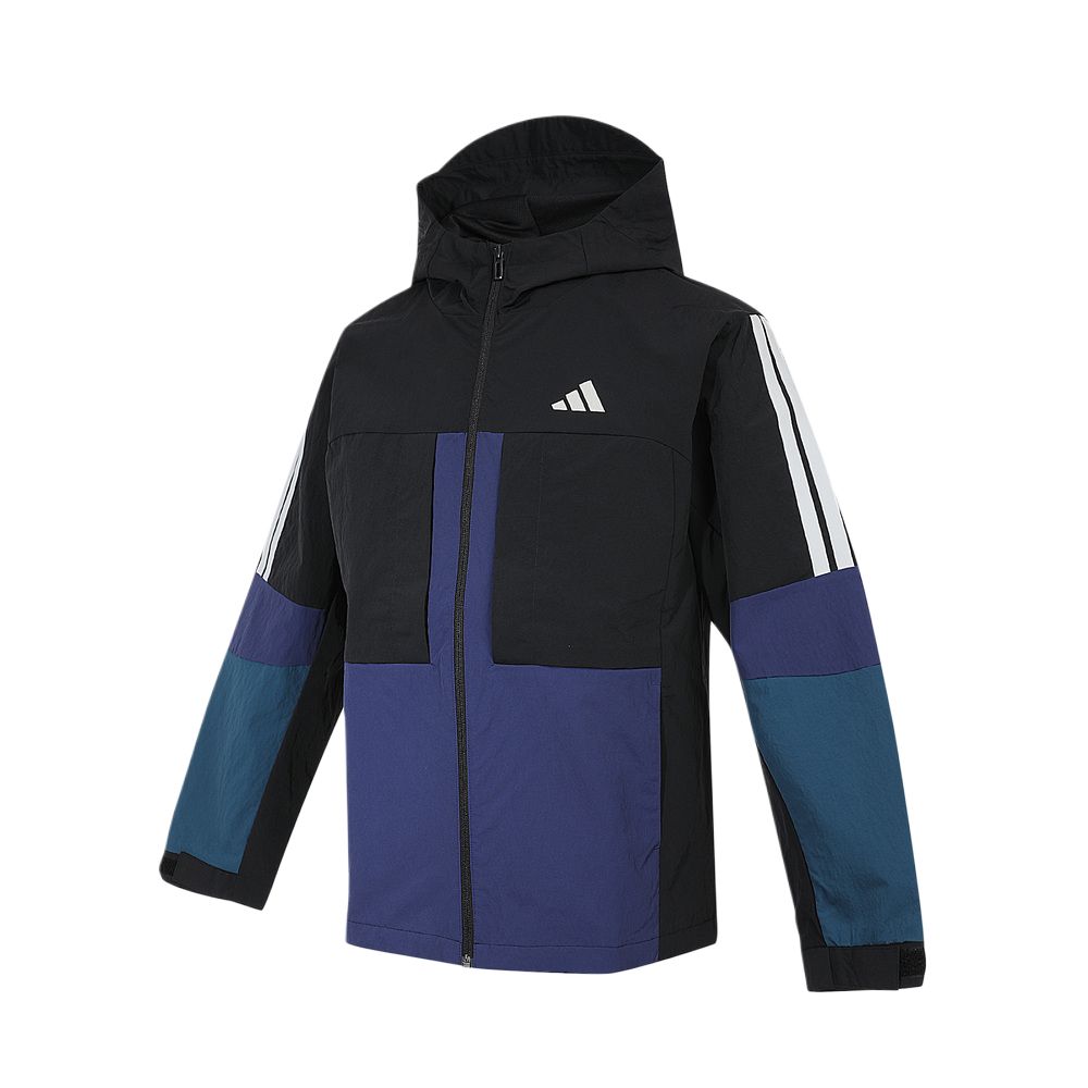 Детская куртка adidas Logo (черная)