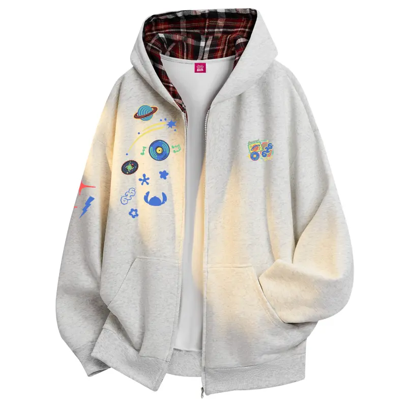 Disney Disney, trend comfortable base design hat, retro hoody, cardigan, travel set, sweatshirt for men and women, print, loose fit, for beloved