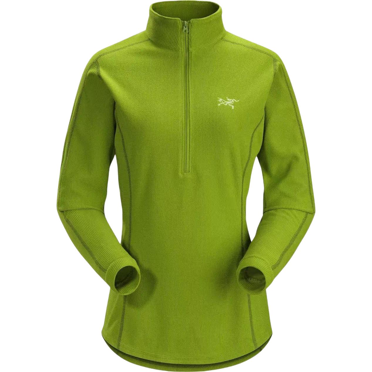 Женская куртка Arcteryx DELTA LT Zip Neck (зеленая)