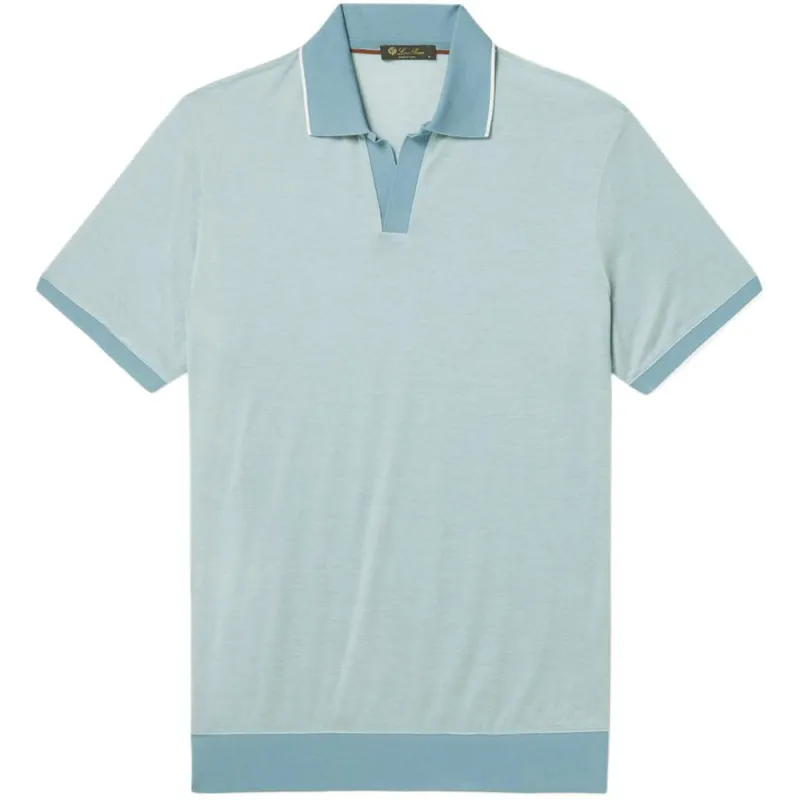 Loro Piana Polo Shirt Men's Blue