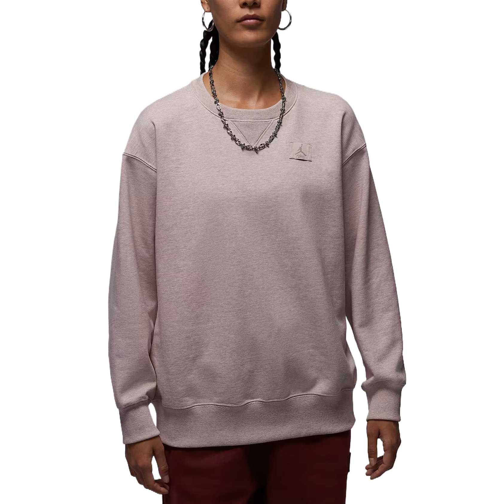 Женский свитшот Jordan Flight Fleece (черный)