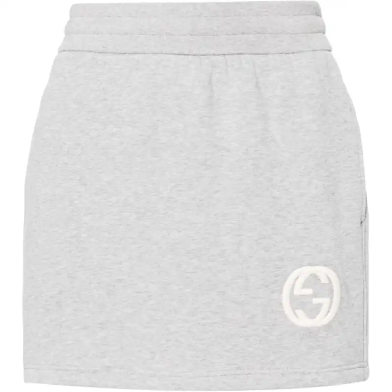 GUCCI SS24 Casual Short Skirts Women's Gray