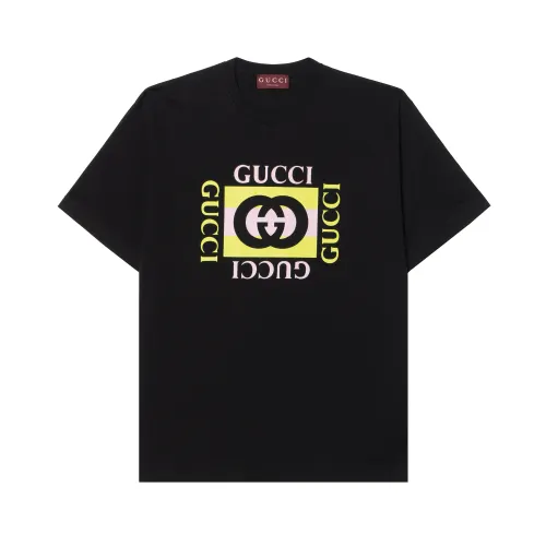 Gucci logo-plaque cotton T-shirt