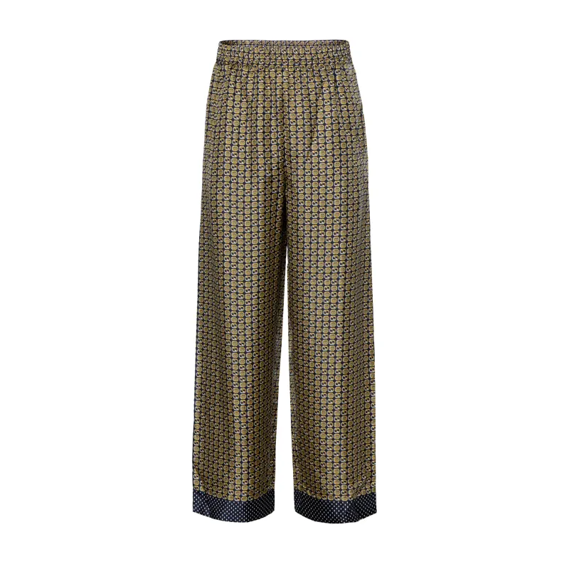 GUCCI Casual Pants Men's Deep Yellow Moderate Straight Fit Pants
