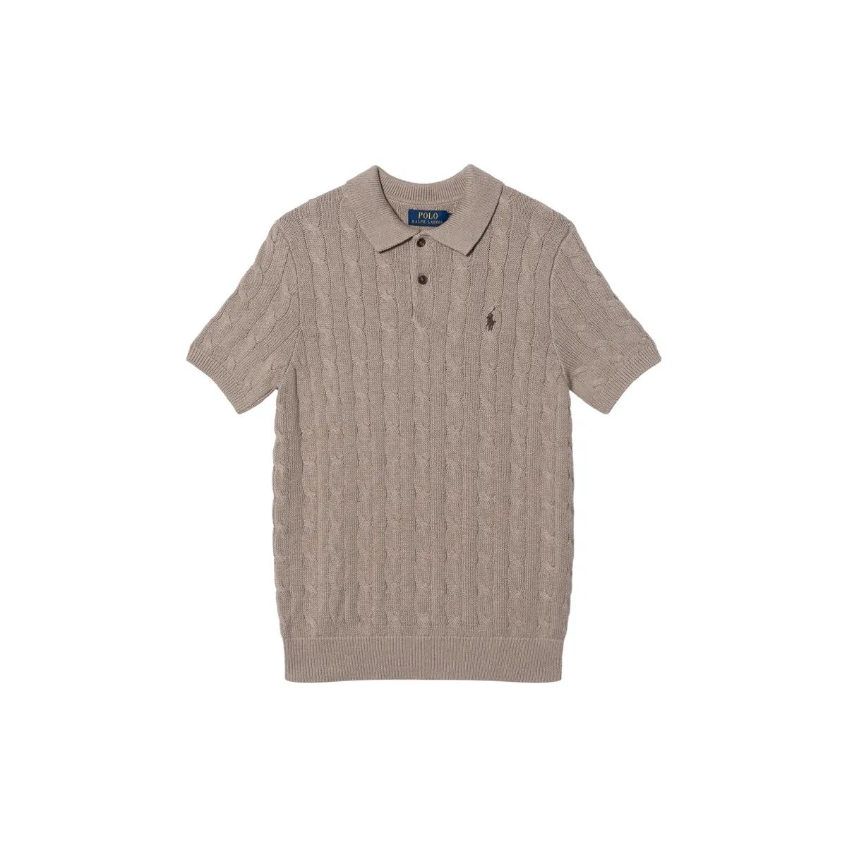 Polo Ralph Lauren SS25 Knitwear Standard Men's Natural Brown