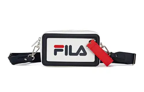FILA Fabric Crossbody Bags Regular Unisex White