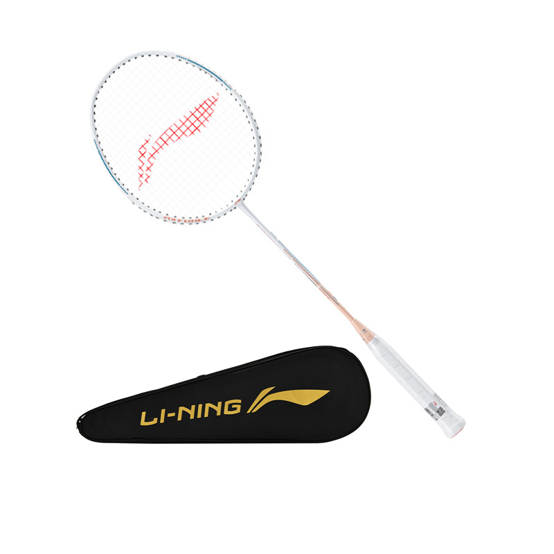 Li Ning Thunder 08 Badminton Rackets Control Type All around Defense Pink/Blue