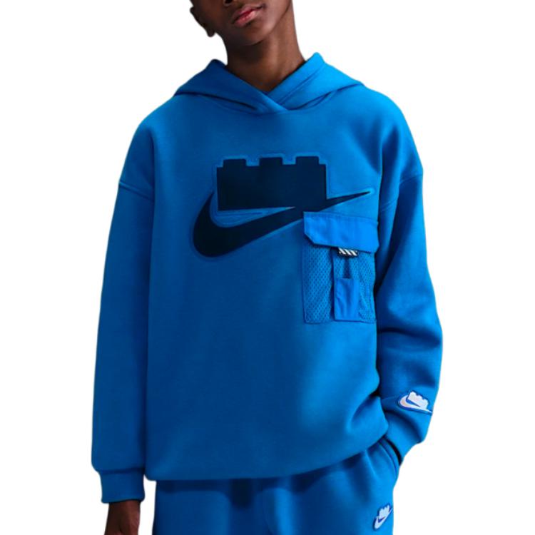 Худи Nike × LEGO Collection Oversize (синее)