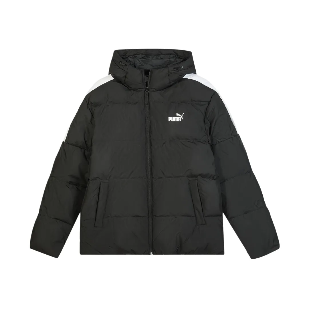 PUMA Down Jackets Unisex Black 01 Hooded Moderate