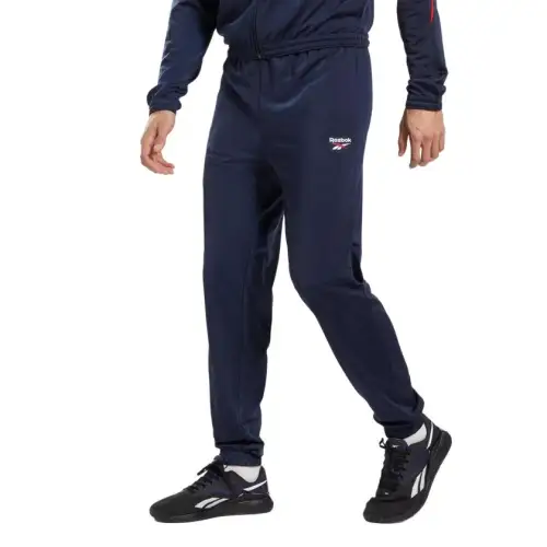 Reebok Casual Pants Unisex Dark Blue Moderate Cuffed Pants